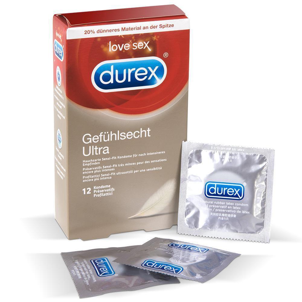 Durex Gefühlsecht Ultra - Menge: 12 Stück