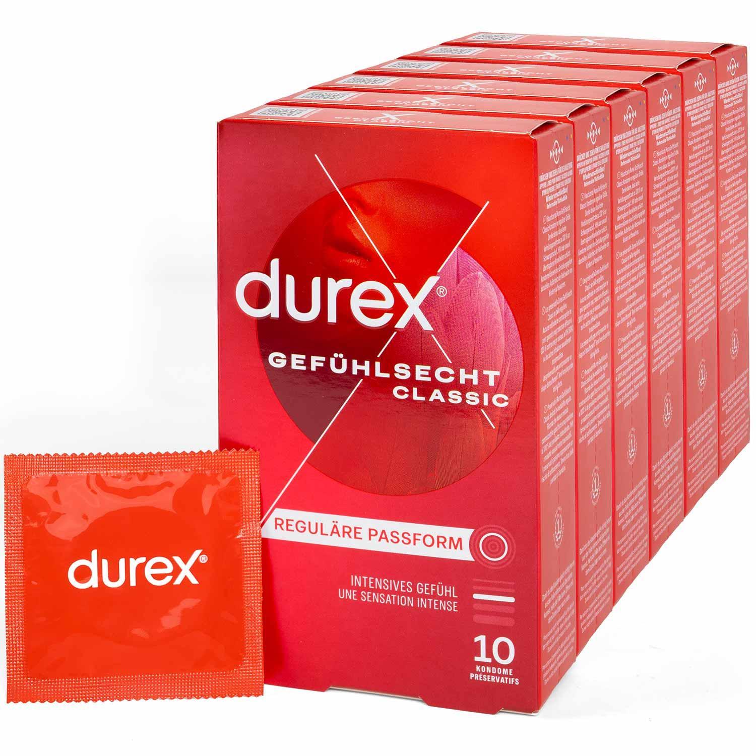 Durex Gefühlsecht Classic - Menge: 10 Stück