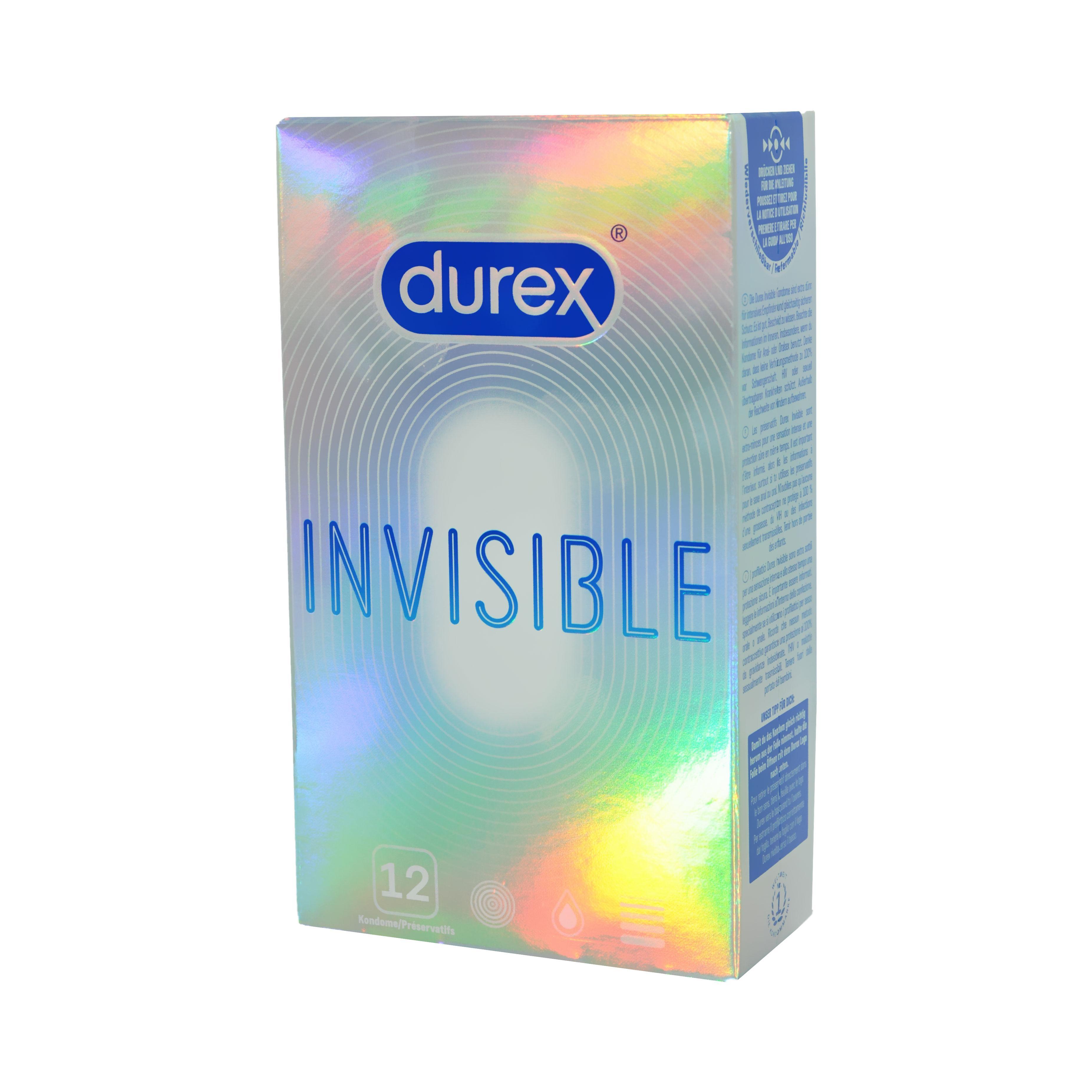 Durex Invisible - Menge: 12 Stück